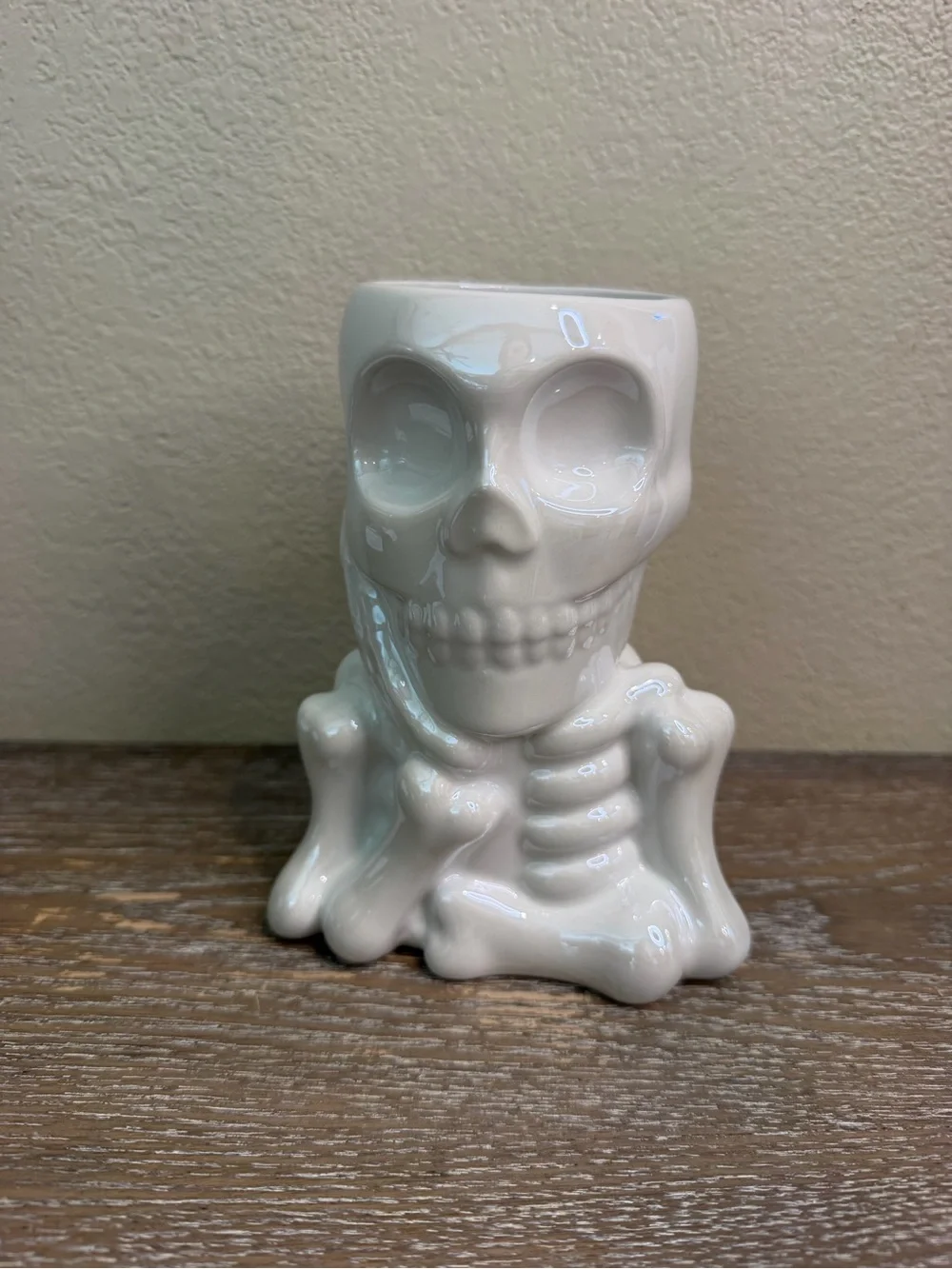 Target Bullseye Halloween Skeleton Vase